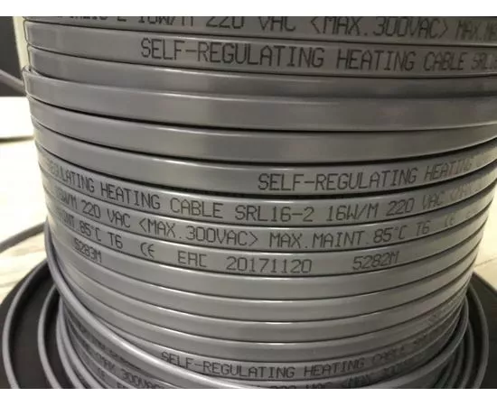 562745 - Саморегулир. нагр. кабель БУХТА300 SRL 16-2 16Вт/м неэкран. (300м, цена за м) (1)