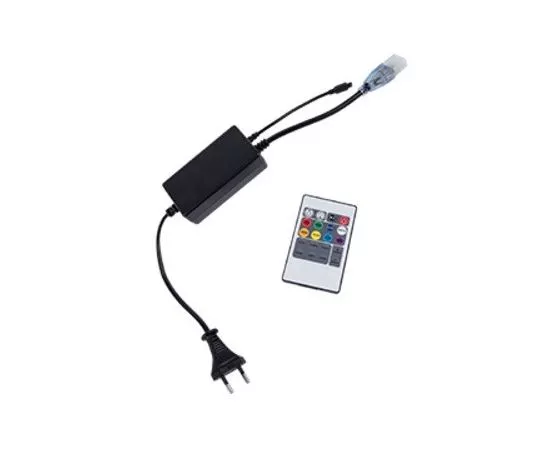 563177 - Ecola Контроллер 220V 14x7 1000W 4.5A RGB с ИК пультом CR141KESB (1)