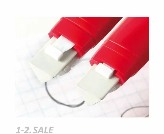 701295 - Ластик с механич. держ-лем Milan TRIJET + 2 зап.ластика, цвет в асс, блистер арт.  973181 (6)