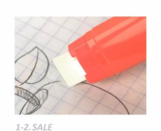 701295 - Ластик с механич. держ-лем Milan TRIJET + 2 зап.ластика, цвет в асс, блистер арт.  973181 (7)