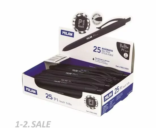 701321 - Ручка шарик. Milan P1, 1,0мм черный, 176510925 арт.  966875 (4)