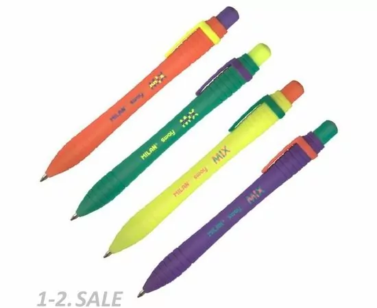 701326 - Ручка шарик. Milan Sway Mix, 1,0мм, синий, в асс., 1765741140 арт.  966878 (2)