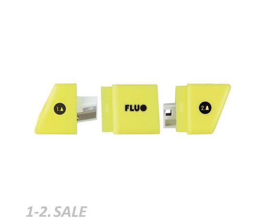 701335 - Точилка Milan FLUO SLIDE, 2 отверстия, пластик, цвет в ассорт. арт. 973154 (2)