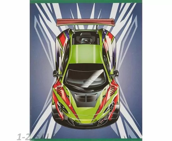 701449 - Тетрадь А5,60л,кл,скреп,обл.мел.карт,УФ-лак №1 School X-treme 975585 (2)