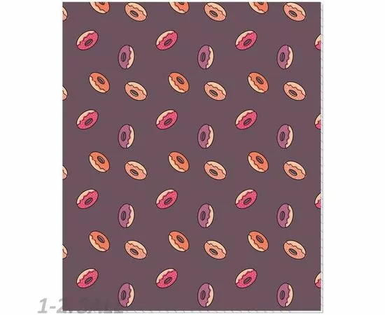701453 - Тетрадь №1 School Donuts 48л.скреп,обл.мел.карт,цв.печать,выб. УФ-лак 775675 (2)