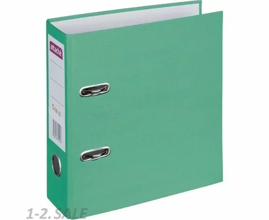 701943 - Папка регистратор Attache Colored light, формат А5, 75мм, св.зеленый 724884 (3)