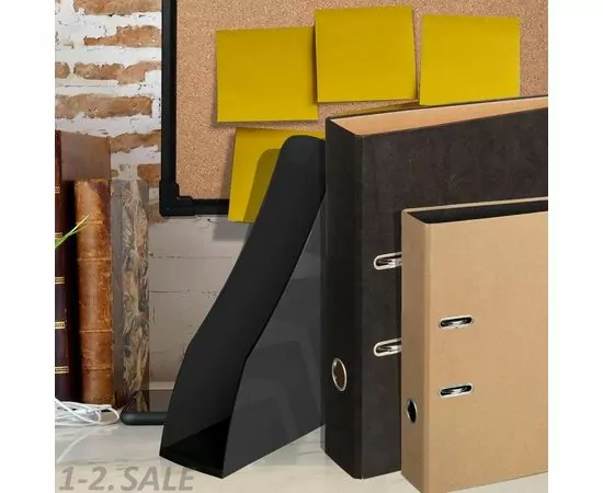 701961 - Папка регистратор Attache LOFT, 75мм, черный 876773 (4)