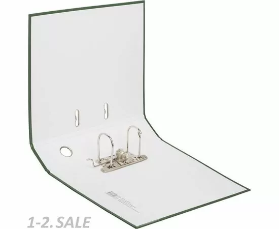 701964 - Папка регистратор Attache Selection Crocus green clover,лам.карт,75мм 845491 (3)