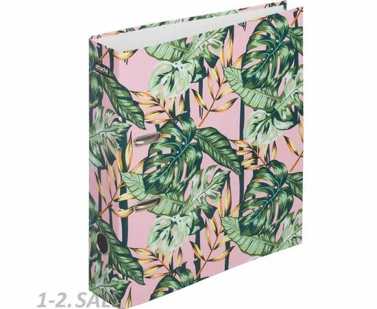 701967 - Папка регистратор Attache Selection Flamingo Jungle лам.карт,75мм 845494 (2)