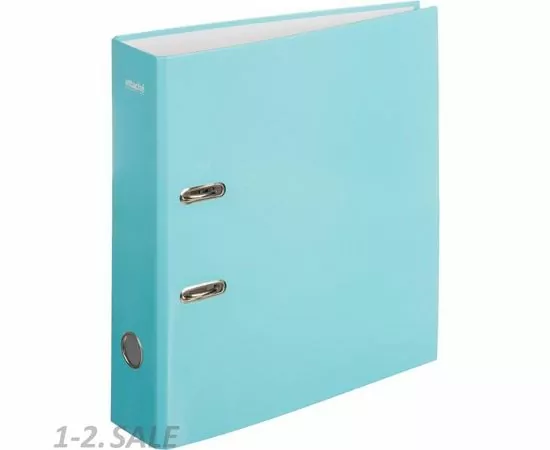 701968 - Папка регистратор Attache Selection Flamingo aqua лам.карт,75мм 845458 (2)