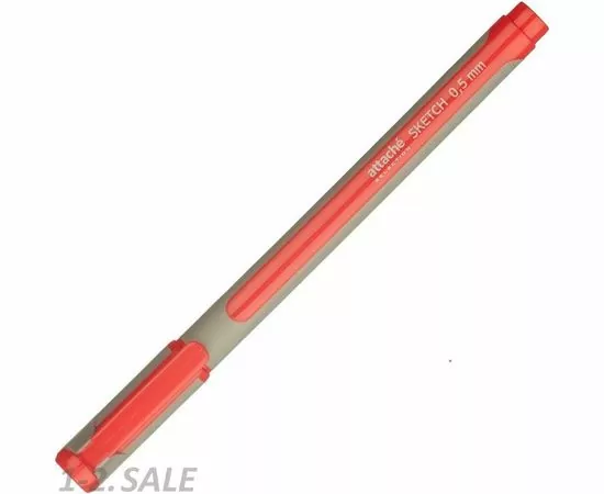 702090 - Линер Attache Selection корпус soft touch 0,5мм красный 737246 (3)