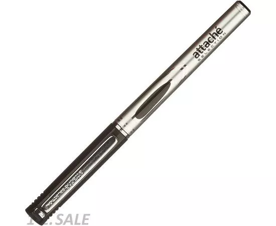 702108 - Ручка гелевая Attache Selection Glide Megaoffice 0.3 мм, черная,неавтом. 721878 (4)