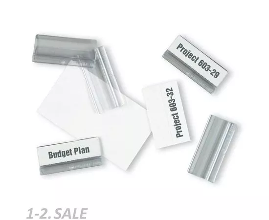 57154 - Демо-система DURABLE табулятор для демо-панелей 58мм 10шт. 5609-19 87662 (4)