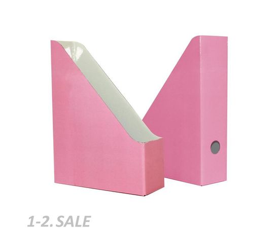 702288 - Вертикальный накопитель Attache Selection Flamingo 75мм 2шт/уп pink розовый 897319 (2)