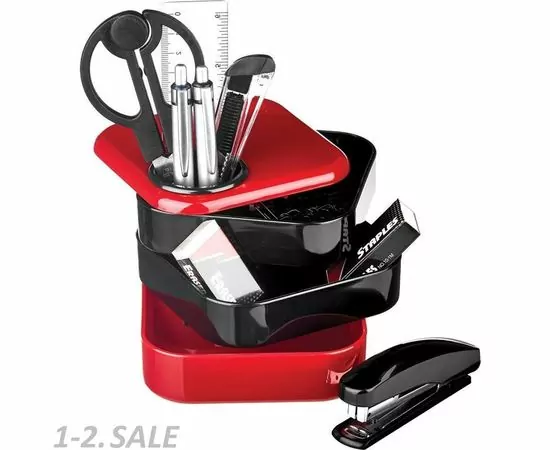 702341 - Набор настольный Attache Selection 10 предметов красный S-886 689975 (2)