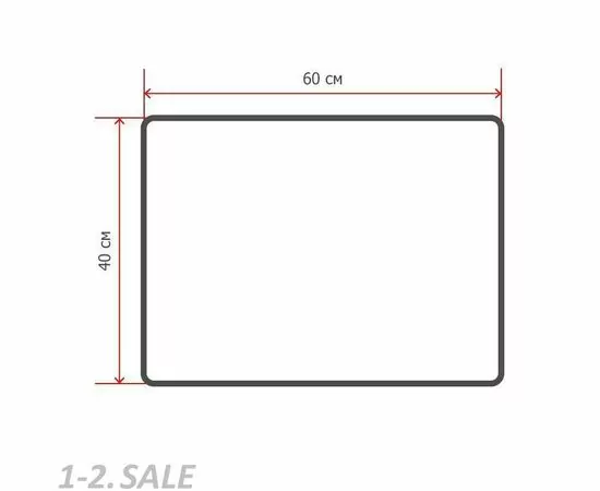 702489 - Доска стеклянная магнитная Attache, белый 400х600 1023825 (3)