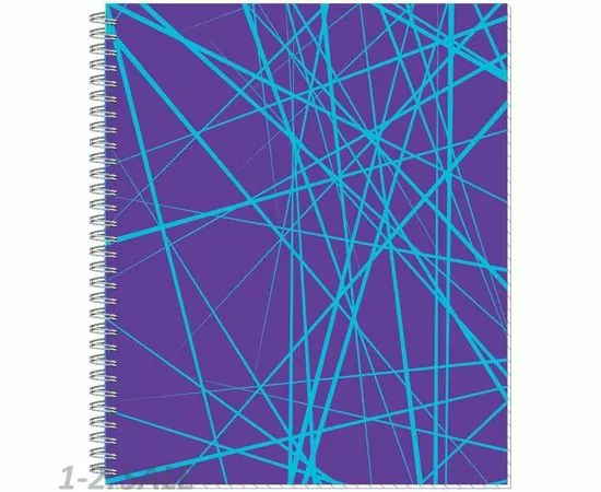 702560 - Тетрадь общая Attache Lines Inverse, 96л, пружина, УФ-лак 810673 (2)