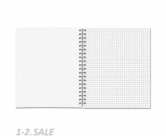 702560 - Тетрадь общая Attache Lines Inverse, 96л, пружина, УФ-лак 810673 (3)