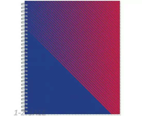 702563 - Тетрадь общая Attache Lines Sunset, 96л, пружина, УФ-лак 810675 (2)