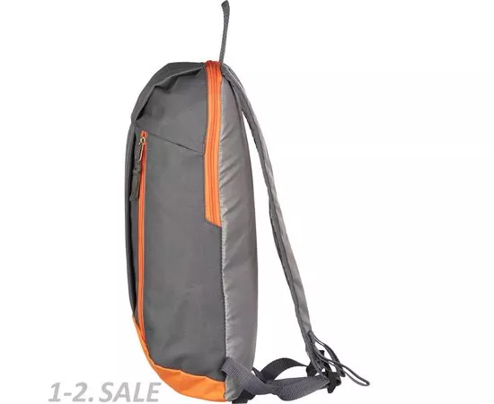 702613 - Рюкзак спортивный Attache серый-оранжевый 755487 (4)