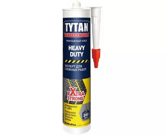 582800 - Tytan (Титан) Professional клей монтажный Heavy duty бежевый 310мл, арт.62963 (1)