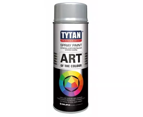 584205 - Tytan (Титан) Professional краска-аэрозоль черная глянец 9005 Art of the colour 400мл, арт.93809 (1)