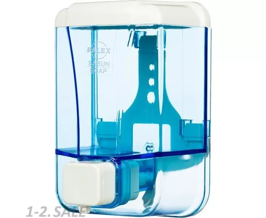 729932 - 847077 Дозатор для жидкого мыла Palex 3420-1 пластик прозрачный 500 мл (3)