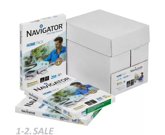 752243 - Бумага Navigator Universal (А4, марка А, 80 г/кв.м, 250 л) 762801 (3)