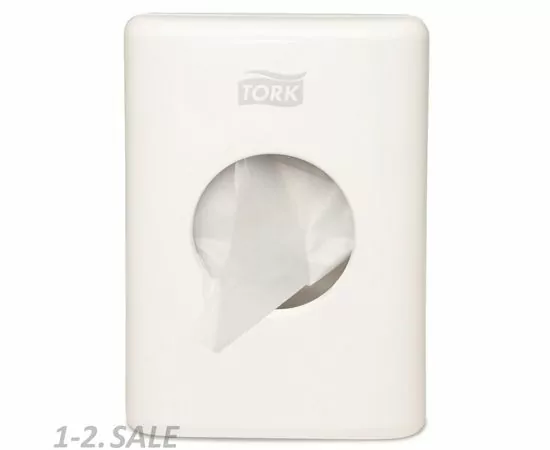 752338 - Диспенсер для гигиенических пакетов Tork белый арт. 566000 968595 (3)