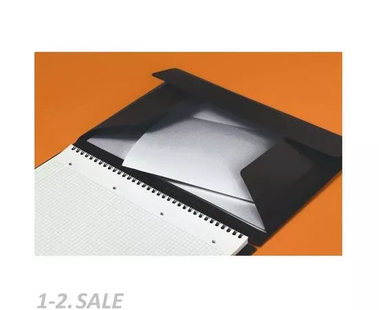 752721 - Бизнес-тетрадь OXFORD MEETINGBOOK А4+ 80л кл. папка 3кл,сп,пл.обл.100100362 740161 (5)