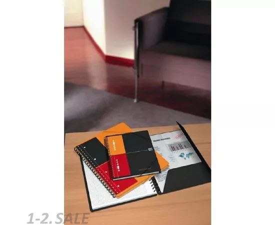 752721 - Бизнес-тетрадь OXFORD MEETINGBOOK А4+ 80л кл. папка 3кл,сп,пл.обл.100100362 740161 (7)