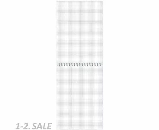 752878 - Блокнот А4,40л,клетка,метал.гребень,цв.обложка Стильный Офис 2932 1021601 (4)