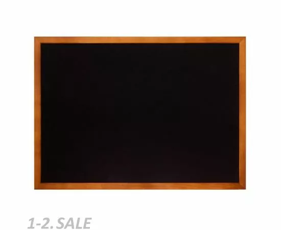 753108 - Доска меловая (грифельная) Attache А2, черная, в дер.раме 1043382 (2)