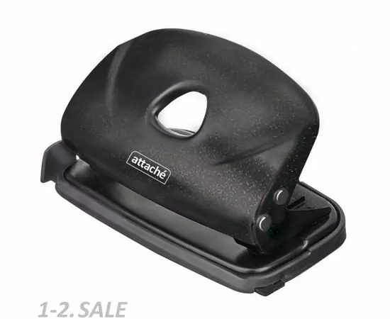 753204 - Дырокол Attache Power до 10л., металл., чёрный 989486 (2)