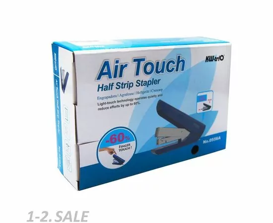 753360 - Степлер Kw-Trio Air touch Half strip (№24/6-26/8) до 40л, экон усилий,чёрн 1094230 (5)