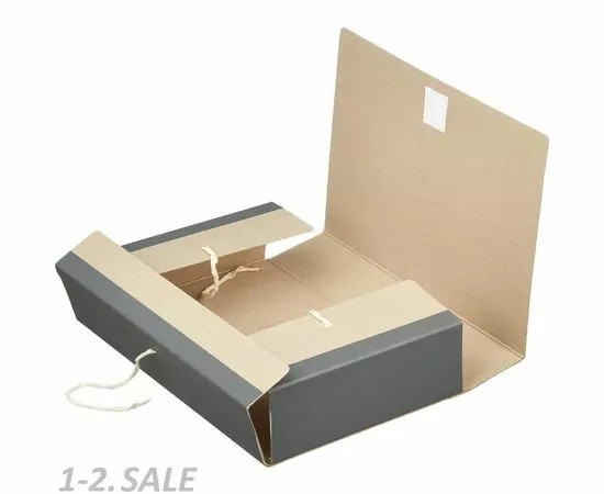 753376 - Папка архивная складная ATTACHE, 100мм,корешок бумвинил 1047277 (3)