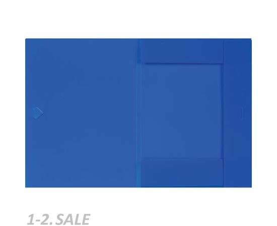 753418 - Папка короб Attache А4 на клапане, синяя 1044995 (4)
