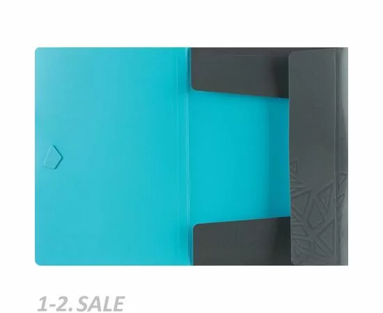 753440 - Папка на резинках с 3-мя клап.Leitz UrbanChic 46490089 темно-серый 673237 (3)