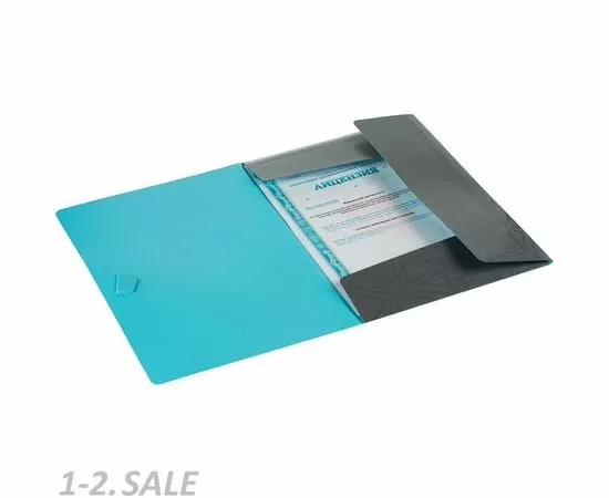 753440 - Папка на резинках с 3-мя клап.Leitz UrbanChic 46490089 темно-серый 673237 (4)