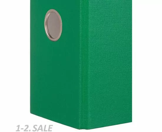 753506 - Папка регистратор с арочн.мех.Attache Selection Экономи 90 мм,зеленый 1017494 (4)