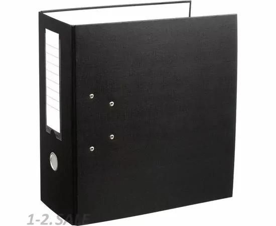 753511 - Папка с арочн.мех рег-р PVC  без мет/уг 125мм черная 1106933 (2)