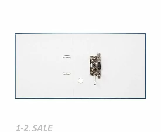 753518 - Папка-регистратор ,80 мм Элементари , синий Экономи, б/мет уголков 1026489 (7)