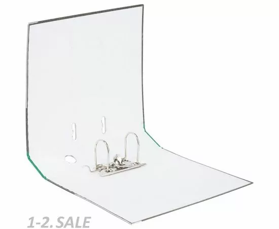 753523 - Папка-регистратор 75 мм Attache мрамор,мет.уг.,зелен.корешок 1057407 (3)