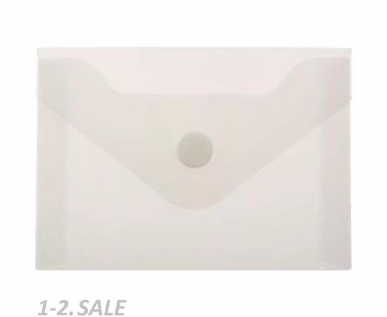 753576 - Папка -конверт на кнопке А7 105x74мм 180 мкм  ассорти,Attache  20шт.уп. 1019530 (3)