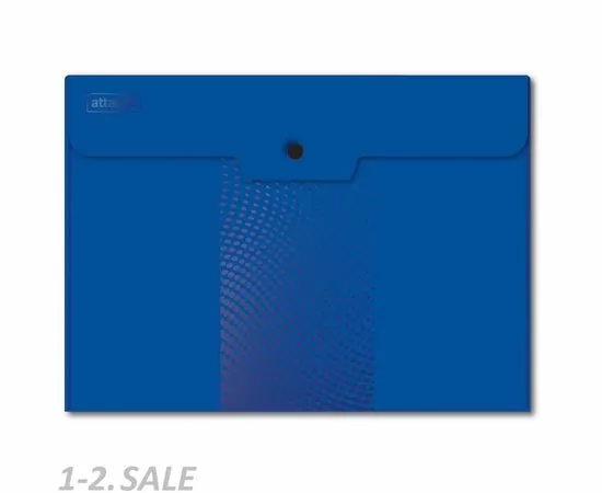 753586 - Папка конверт на кнопке А4, 180мкм, Attache Digital ассорти, 6 шт.уп. 1043258 (4)