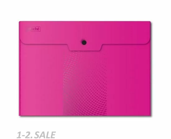 753586 - Папка конверт на кнопке А4, 180мкм, Attache Digital ассорти, 6 шт.уп. 1043258 (5)