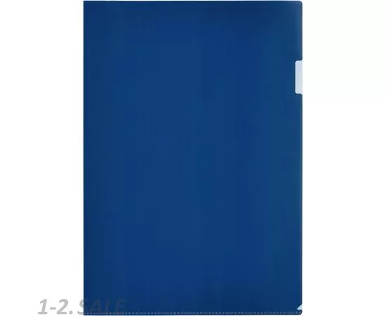 753642 - Папка уголок Attache формат А3 180мкм сини. в уп.20шт 727922 (2)