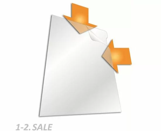 753648 - Папка уголок Durable 219719 А4, 180мкм, 10шт/уп,прозрачный 832049 (4)