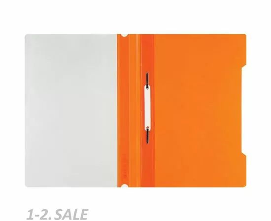 753696 - Папка скорос-тель A4 Attache Economy 150/180Элементари,оранжевый 1128509 (3)