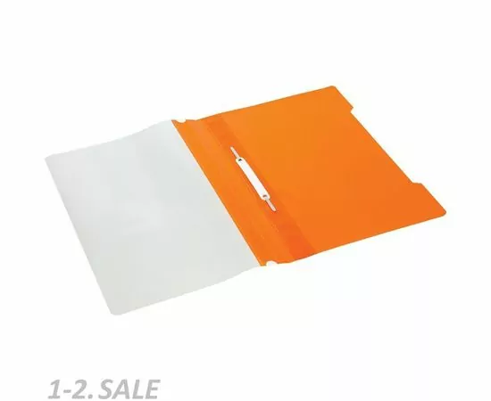 753696 - Папка скорос-тель A4 Attache Economy 150/180Элементари,оранжевый 1128509 (4)